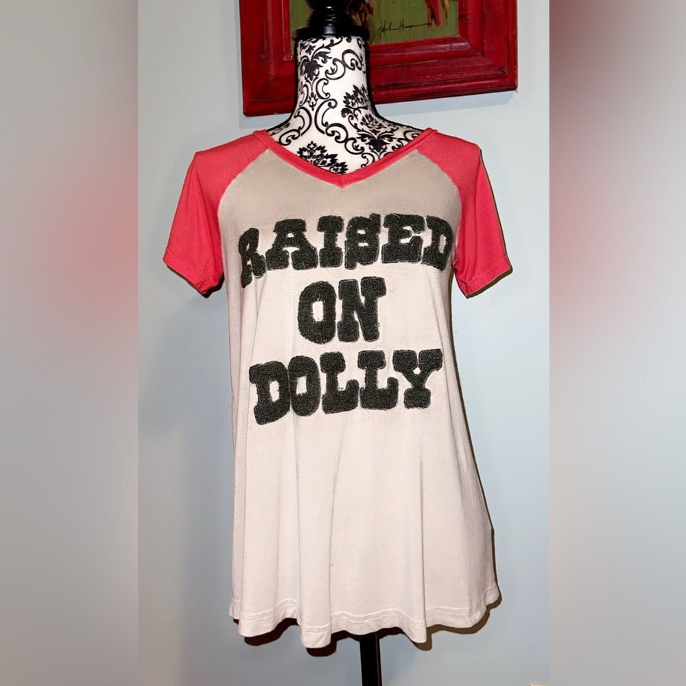 Judith March “Raised in Dolly” swing t-shirt
